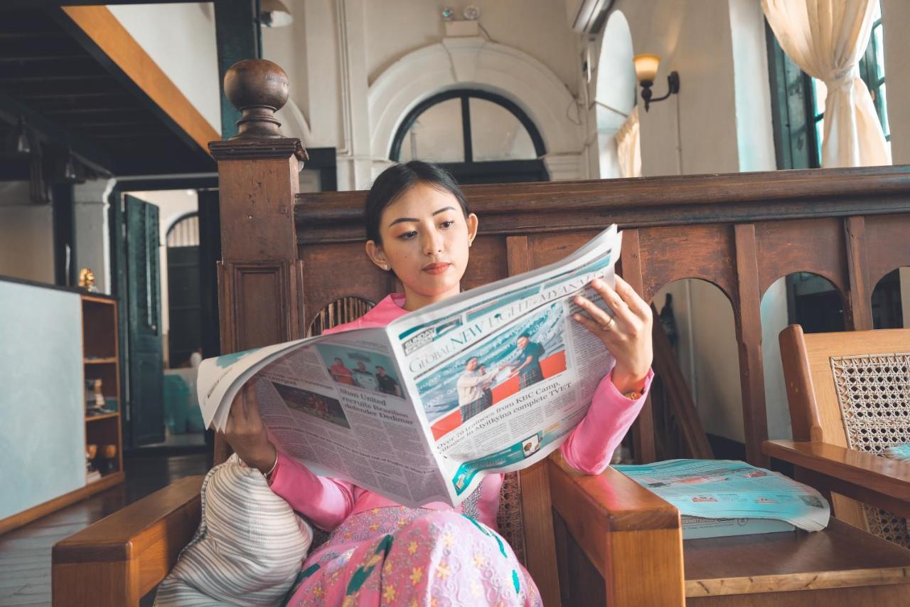 ヤンゴン 501 マーチャント ベッド＆ブレックファースト Bed & Breakfast エクステリア 写真